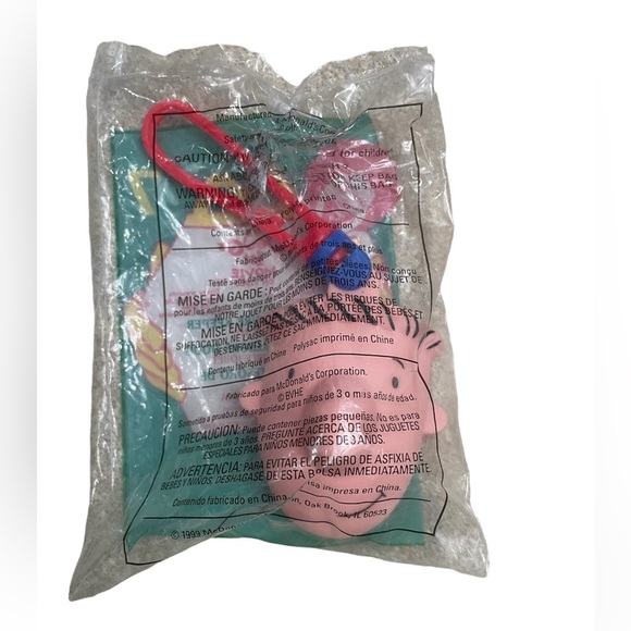 Mcdonald's 1999 Doug's First Movie Doug Nickelodeon Cartoon Your Toy, vintage - Picture 3 of 3